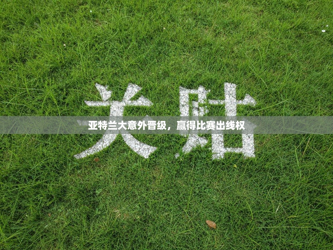 亚特兰大意外晋级，赢得比赛出线权